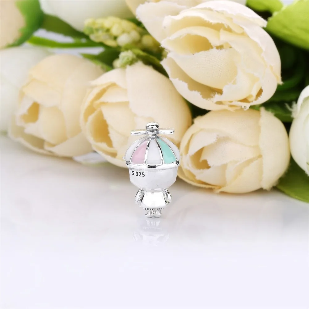 Lovecabin 925 пробы серебро Mrs Wise Beads шляпа для мальчиков и девочек косички Подвески Бусы для женщин летний браслет