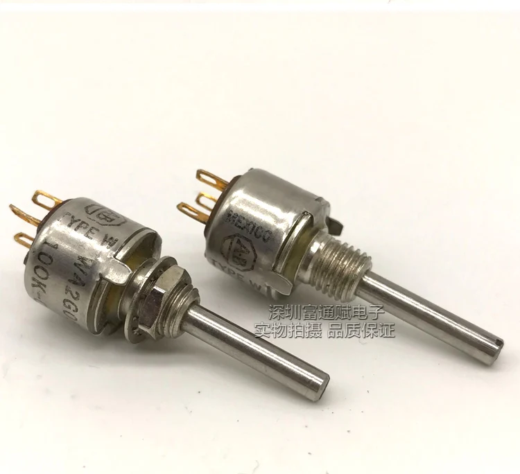 [VK] American MILWAUKEE WIS RV6NAYSA104A CLARO 100K conductive plastic single coil potentiometer SWITCH | Обустройство дома