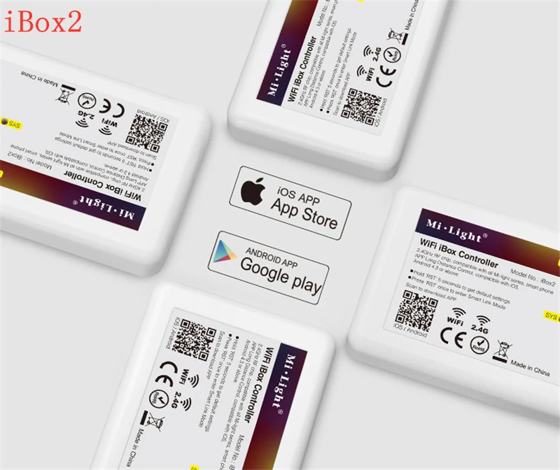 New DC5V Mi.light Wireless Wifi iBox2 controller compatible with IOS/Andriod system APP Control for CW WW RGB bulb | Освещение