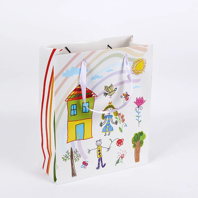 

(50pcs/lot) Wholesale kids gift bag paper