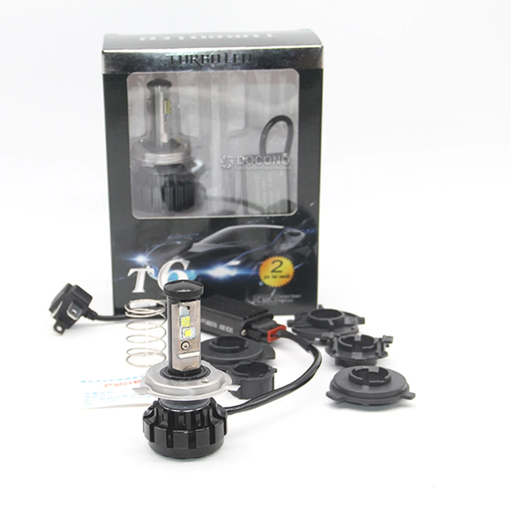 Универсальный мотоцикл 40 Вт светодиодные лампы дальнего/ближнего света для YAMAHA