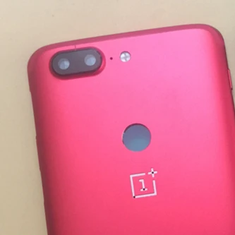OnePlus 5T Задняя Крышка батарейного отсека боковые ключи металлический чехол One Plus 5T задний корпус OnePlus5T Батарейная дверь запасные части - Цвет: Red