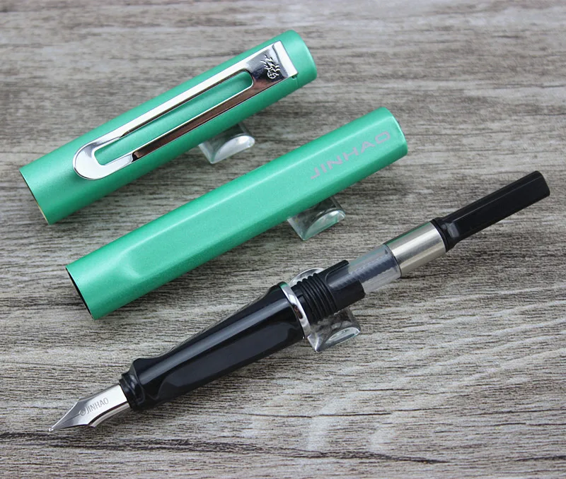Jinhao 599 авторучка Iraurita чернильная ручка Роскошная металлическая ручка Stylo Plume Caneta Tinteiro стильные офисные канцелярские принадлежности для письма высокий подарок