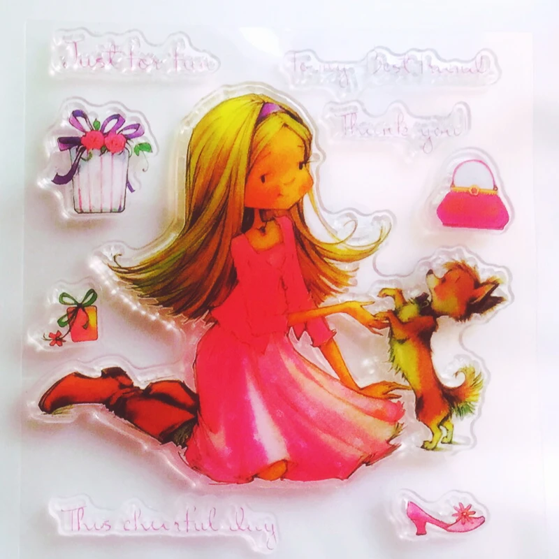 YLCS376 силиконовые прозрачные штампы для скрапбукинга сделай сам|silicone clear stamps|stamps for