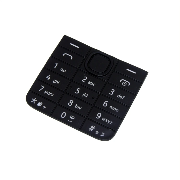 Полная передняя крышка клавиатуры для Nokia 208 N208 208 батарея задняя крышка высокое качество корпус+ клавиатура