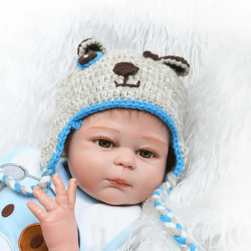 20 &quotМягкая силиконовая Кукла Reborn Twins кукла со свободным магнитом соска для всего