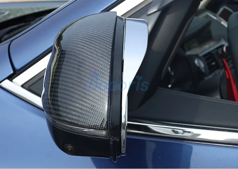 

For BMW X3 G01 X4 G02 X5 G05 X7 G07 2018 2019 Car Styling Door Mirror Rain Hat Trim Rear View Panel Overlay Accessories