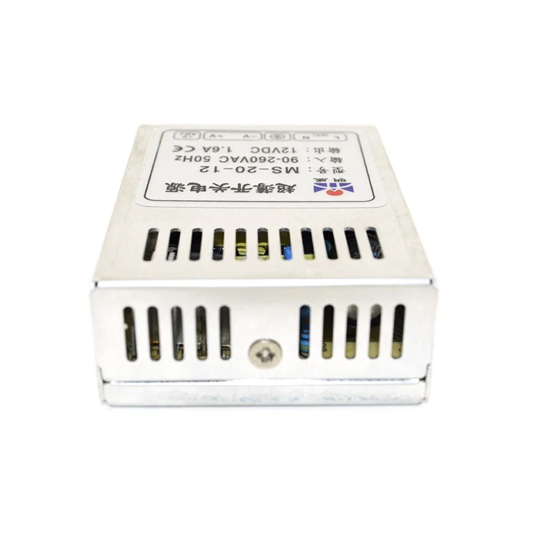 MS 20 12 Mini DC импульсный источник питания 20W 12V 1.6A одиночный выход для светодиодной