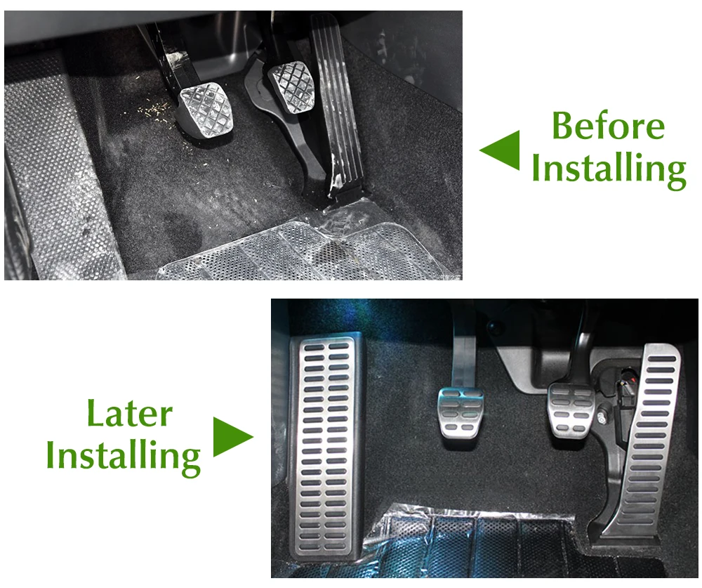 Не высыхает! Подставка для ног сцепления педали тормоза газа крышка Volkswagen Golf 5 6