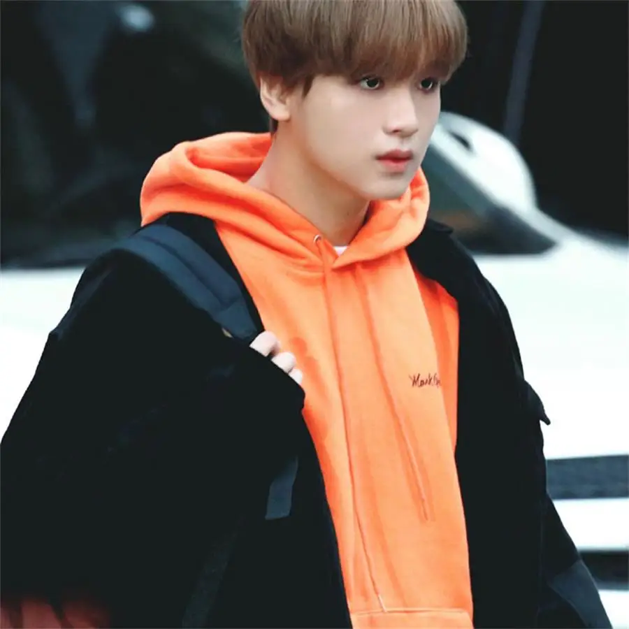Kpop NCT Dream DongHyuck, Стильный пуловер, толстовка HAECHAN, хлопковая толстовка с капюшоном, зимняя флисовая верхняя одежда