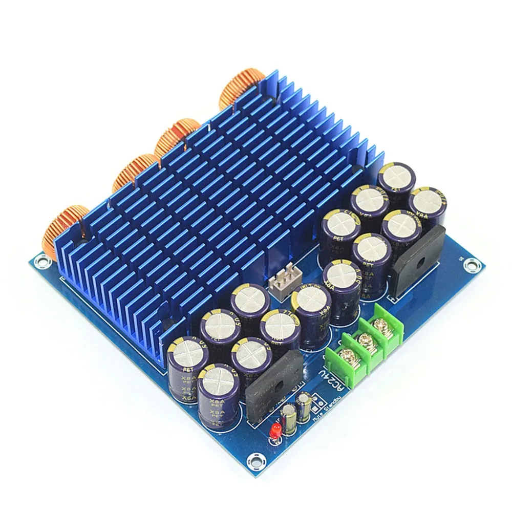 Высокомощный двухканальный Hi Fi Цифровой усилитель класса D TDA8954TH 420 Вт + плата