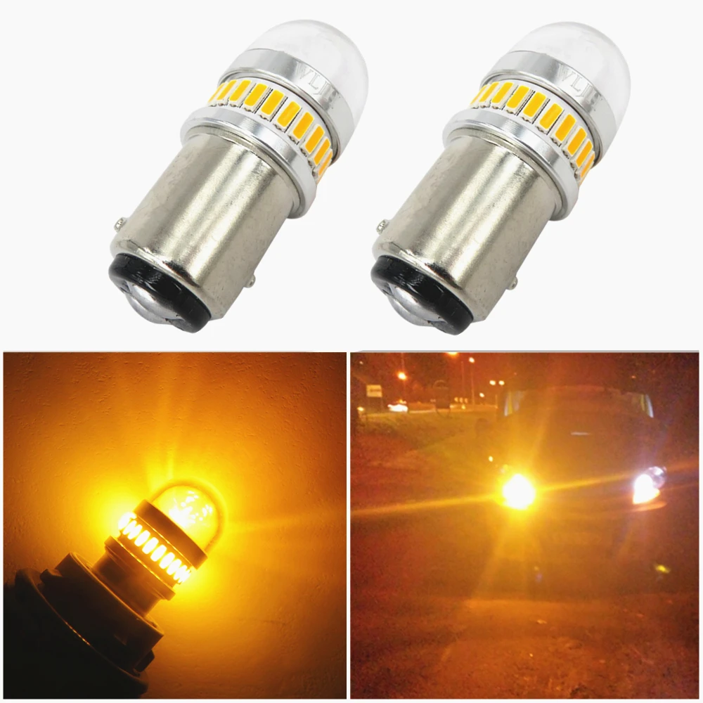 WLJH 1157 Светодиодные лампы обратный резервный светильник чудесный Хвост DRL парк