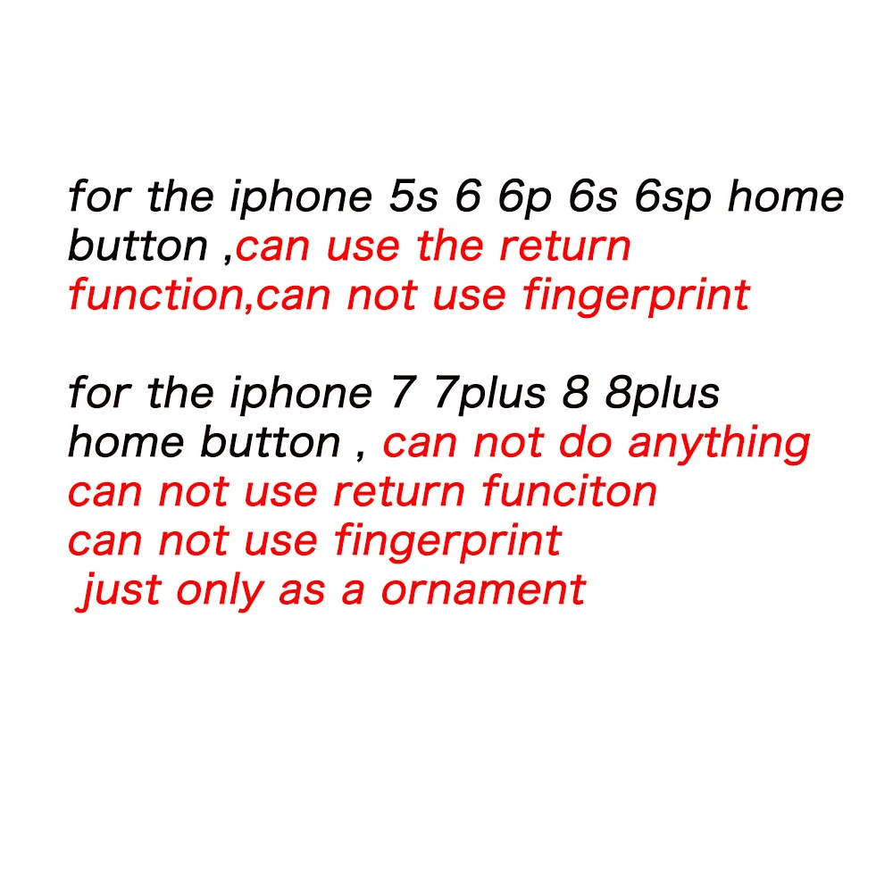 5pcs/Lot Home Button Assembly Flex Cable Sensor Ribbon Complete Spare Parts For iPhone 7 PLUS Black/White/Gold | Мобильные телефоны