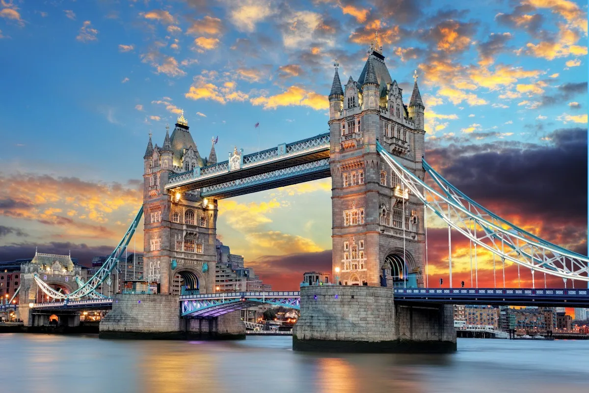 

custom print fabric poster London landmark 569PFJ for wall art room decor home decoration (frame available)