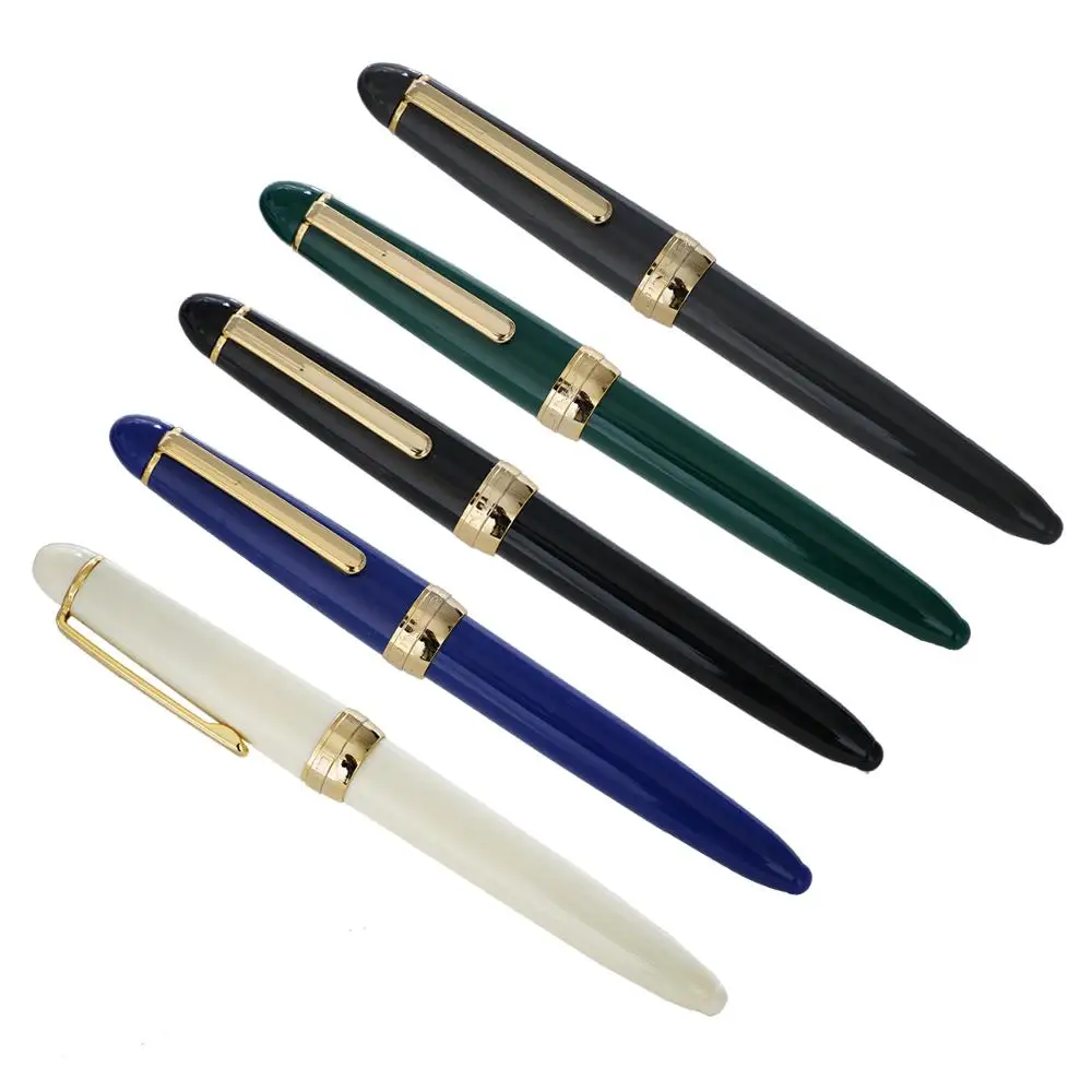 

5 шт. набор высококачественных перьевых ручек 0,5 мм F Nib JINHAO 992 чернильные ручки для письма, офисные принадлежности