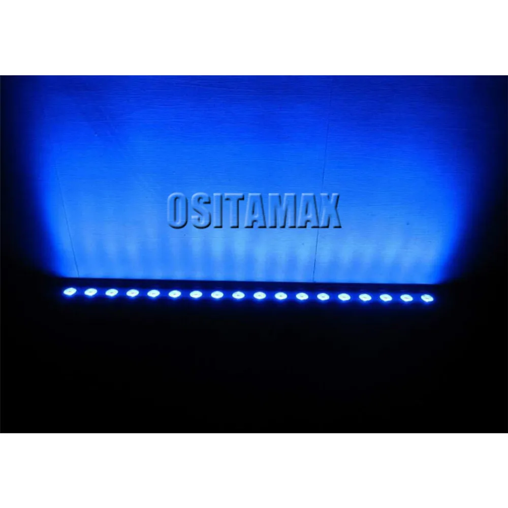 8 шт. светодиодный настенный светильник 18X3W RGB IP65 открытый сценический DJ ing