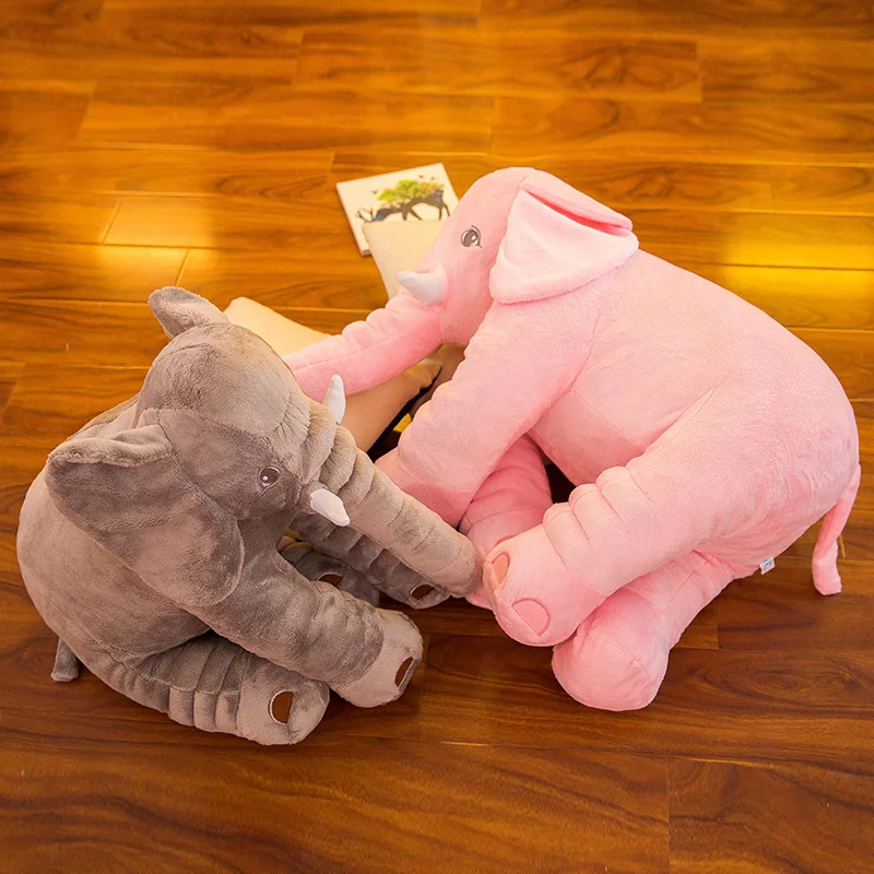 Прямая поставка 60 см мягкая подушка в виде слона для младенцев детские игрушки