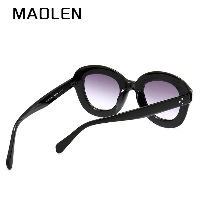 MAOLEN 2018 Модные солнцезащитные очки Для женщин Роскошные Брендовая Дизайнерская