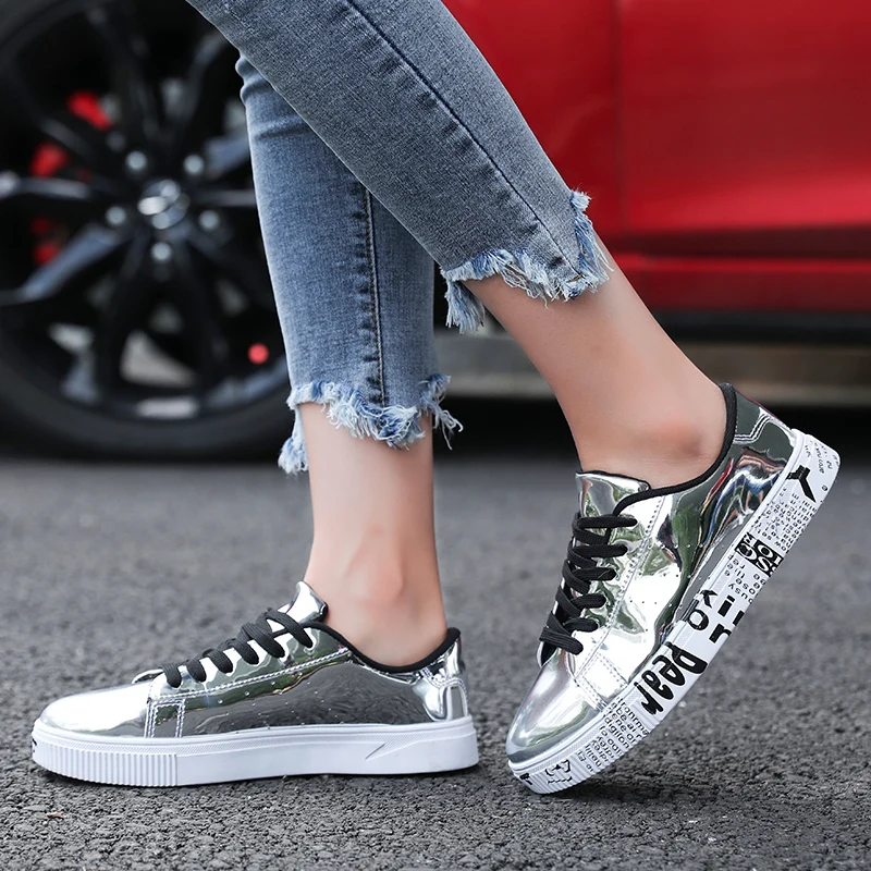 Кроссовки женские на платформе Повседневная Удобная дышащая обувь ete 2019|Женские