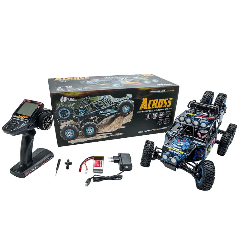 WLtoys 12628 внедорожный автомобиль 2 4 г 6WD 1/12 весы Электрический Радиоуправляемый 40