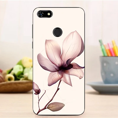 Новый Популярный Мягкий силиконовый чехол-накладка для Lenovo A5 L18011 чехол с цветами