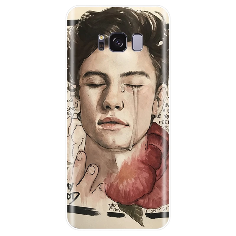 Чехол для телефона Pop singer Shawn Mendes Magcon 98 мягкий силиконовый чехол Samsung Galaxy NOTE 8 9 S6EDGE S6