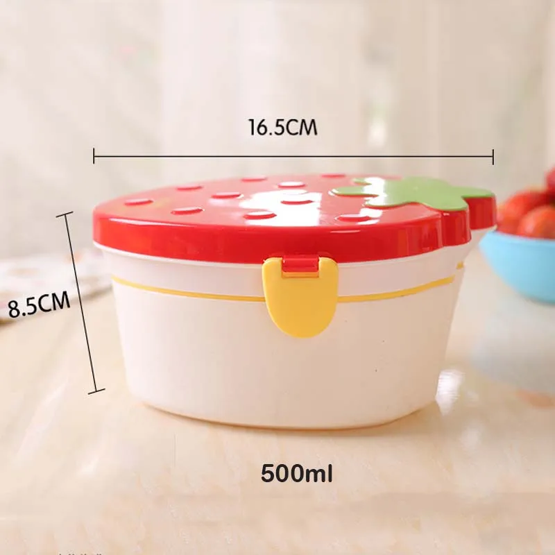 BPA бесплатная коробка для хранения продуктов питания детей с отсеком