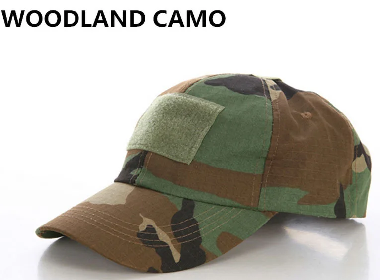 Woodland ROCOTACTICAL военные шапки камуфляж тактический армейский вентилятор бионический Кемпинг походная Кепка кадетский армейский вентилятор уличная Спортивная Кепка CP ACU ATACS - Цвет: Woodland