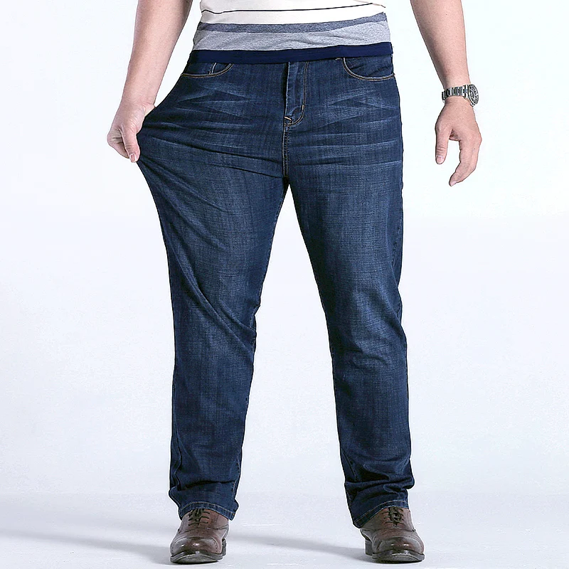 Для мужчин S Весна Длинные джинсы стрейч Slim Fit Мотобрюки Брюки для девочек