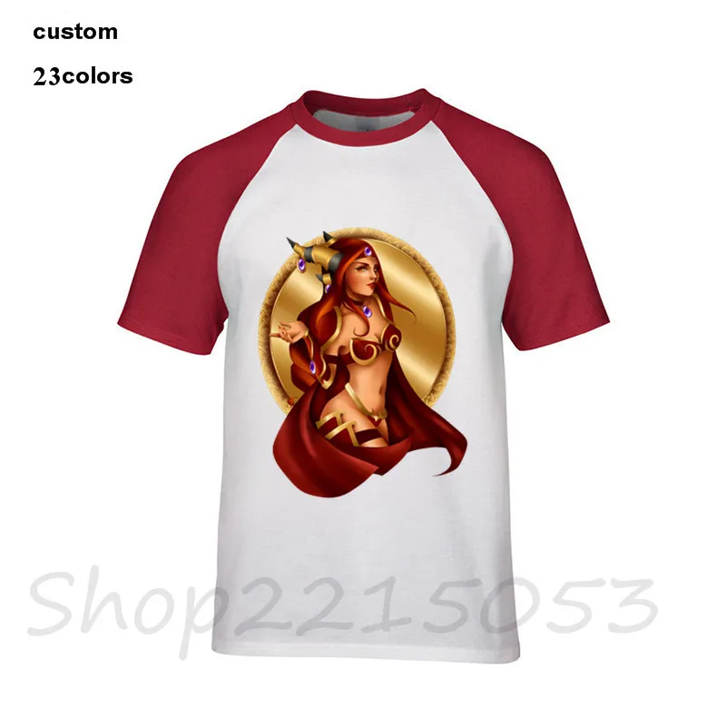 2019 уличная игра Norse Alexstrasza Мужская забавная футболка робот ртуть костюм Группа