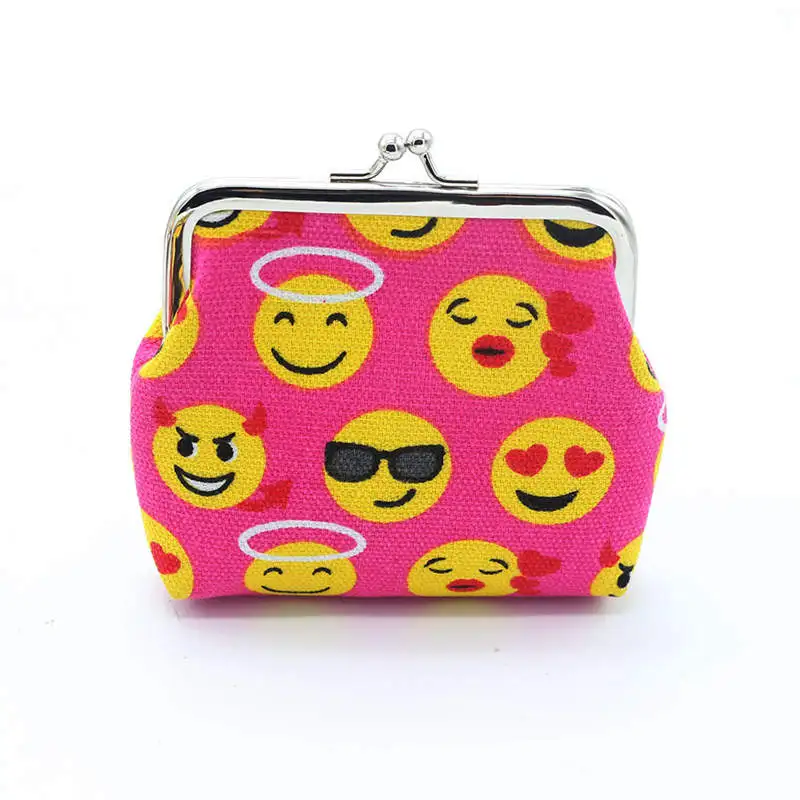 Hot Pink Aelicy дизайнерский милый маленький кошелек для женщин леди мини клатч холщовый Кошелек для монет держатель для карт карман для девушек Короткие Кошельки - Цвет: Hot Pink