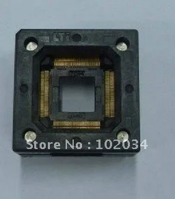 

Новинка 100%, встроенная тестовая розетка QFP128 TQFP128 IC/адаптер программатора/Встроенная розетка (Φ)