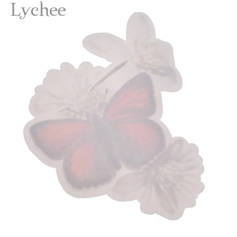 

Lychee Life 31pcs Butterfly Stickers Colorful Adhesive Diary Decals DIY Album Arts Crafts Scrapbooking Decoration