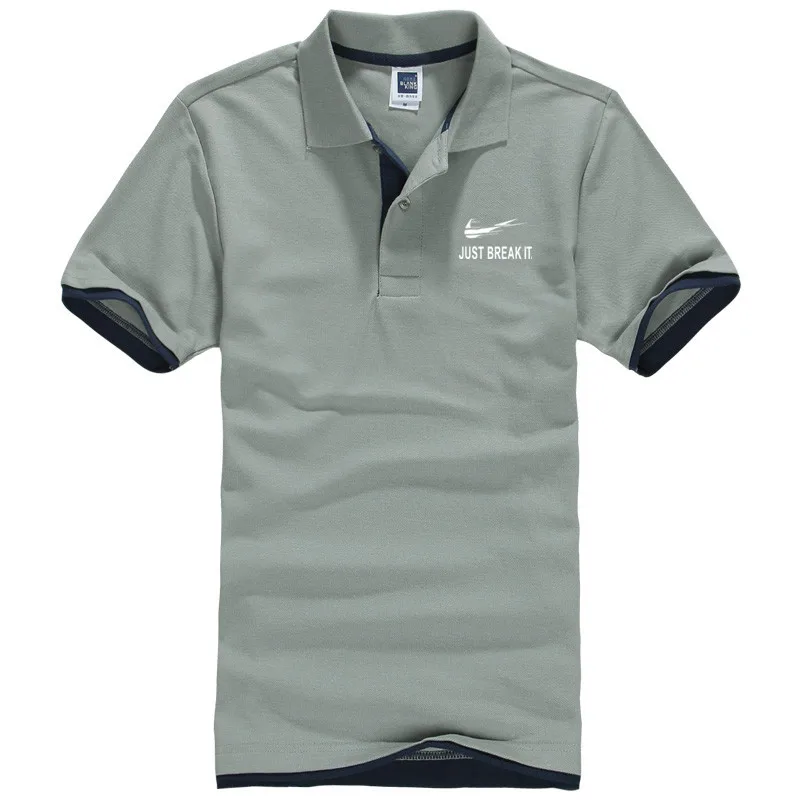 New Plus Size S-3XL Brand Men's Polo Shirt High Quality Men Cotton Short Sleeve shirt Brands jerseys Summer Mens polo Shirts | Мужская