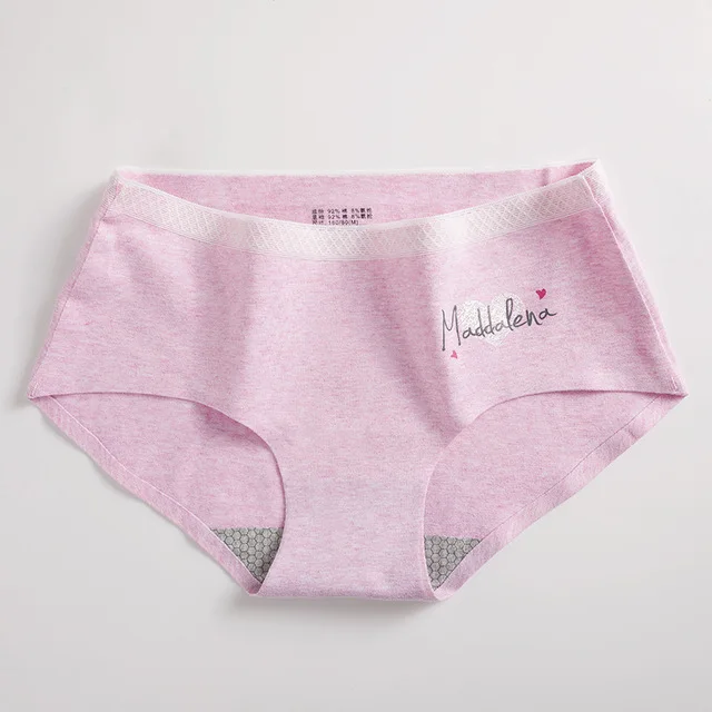 pink Трусы для девочек, женские розовые трусики, женское сексуальное кружевное нижнее белье, хлопковые трусики-кюлоты, женские бесшовные трусики, трусики, горячая Распродажа - Цвет: pink