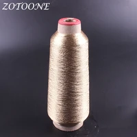zotoone metallic gold embroidery thread sewing thread polyester sewing supplies wholesale thread for jeans clothes diy handmade