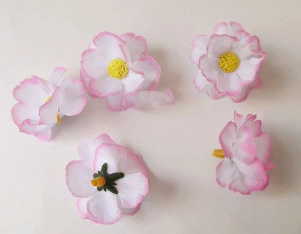 Искусственные головки цветов DIY моделирование маленькие сливы цветок шпилька