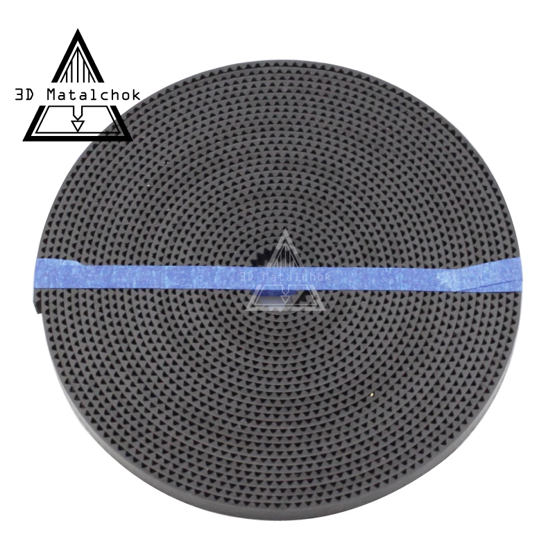 

3D Printer accessories 5meter 5M GT2-6mm open timing belt width 6mm GT2 2GT-6MM For reprap i3 Kossel Mendel Rostock