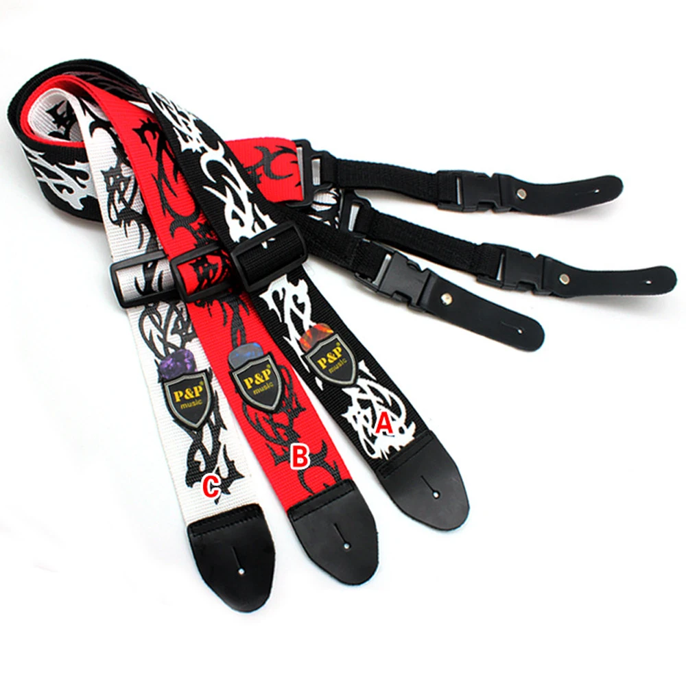 Новый цветной хлопковый ремешок для гитары электрогитары басов|guitar strap|bass strapguitar