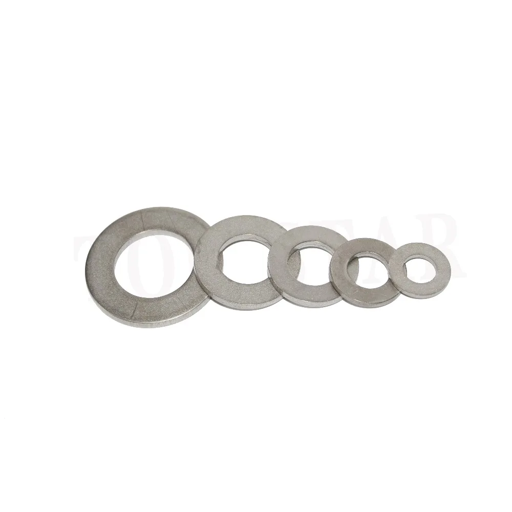 

Titanium Flat Washers DIN125 Titanium Grade2