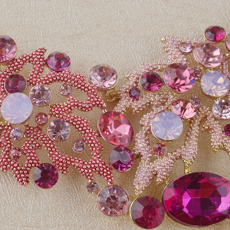 Модные свадебные украшения ожерелье наборы в виде кленового листа стиль горного