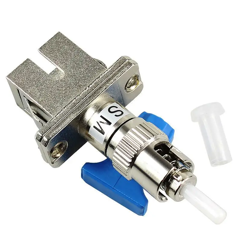 ST папа SC Женский Гибридный волоконно-оптический адаптер конвертер Разъем SM 9/125