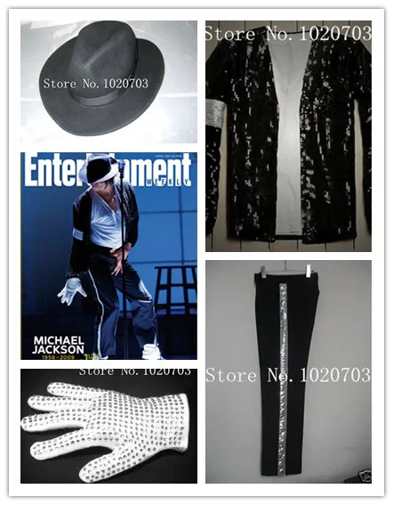 Майкл Джексон Билли джинс костюм для косплея пальто рубашка перчатки брюки