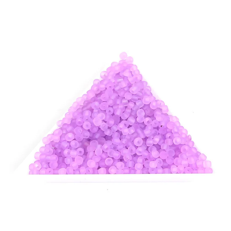 3 мм около 1000 шт Круглые Стеклянные матовые бусины для самостоятельного