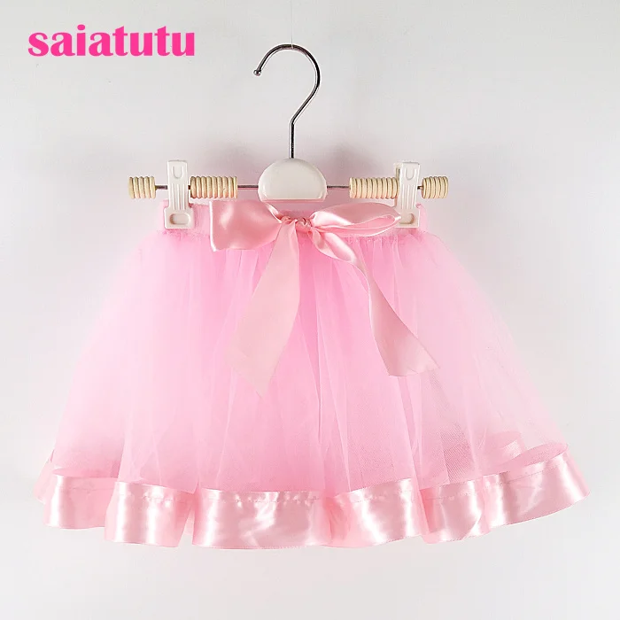 Красная роза юбка-пачка для малышей юбки девочек принцесса pettiskirt балета Танцы