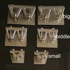 1 пара морская утолщенная напорная пластина для воды, большаяСредняямаленькая алюминиевая накладка, запасные части для радиоуправляемой бензиновойэлектрической лодки