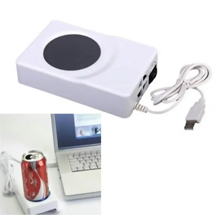 Двойной Usb кулер подогреватель чашка кофейный чай банки для напитков охладитель