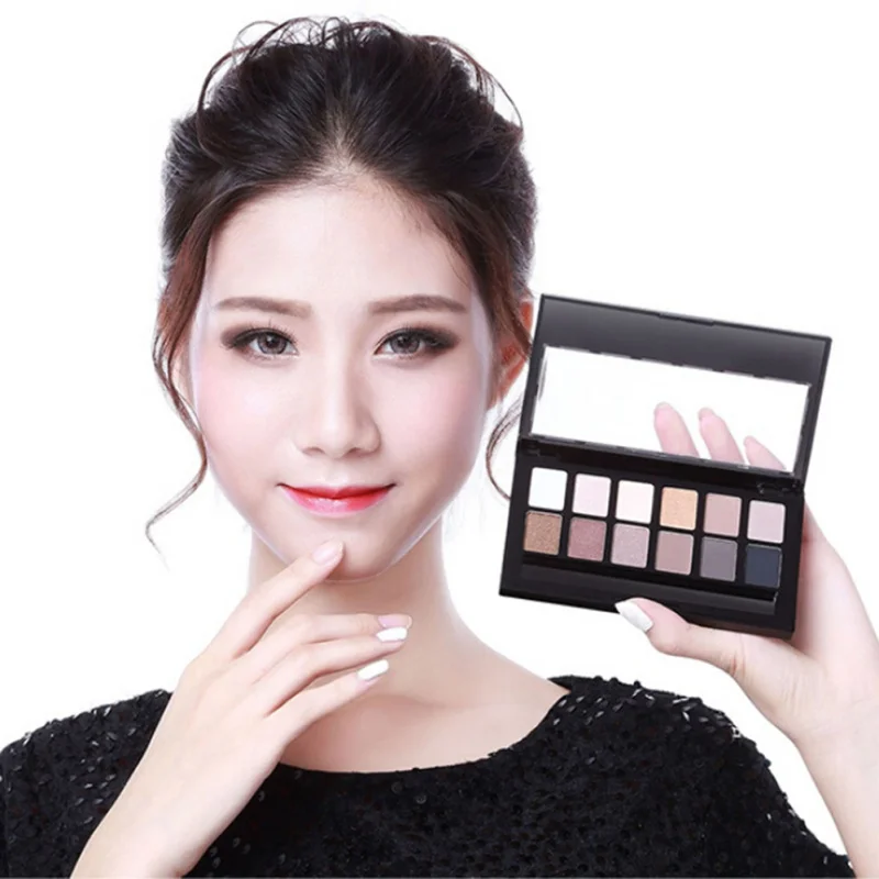 3 Styles 12 Colors Matte Pigment Glitter Eyeshadow Palette Nudes Neutral Eye Shadow Palettes Makeup Set R1 |