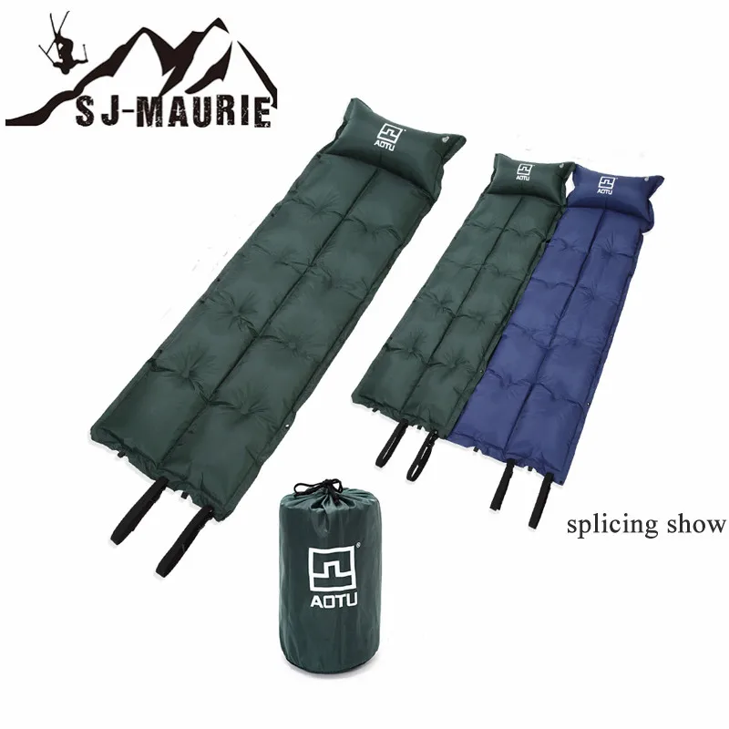 Инновационный коврик для сна водонепроницаемый надувной кемпинга супер легкий