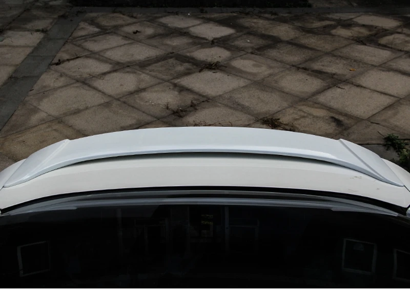 Для Ford Mondeo/Fusion украшение автомобиля 2013 ABS Пластик Краски ing Цвет задний светодиодный спойлер